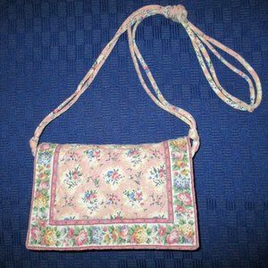 Vera Bradley Pastels Pink Small Elite Crossbody